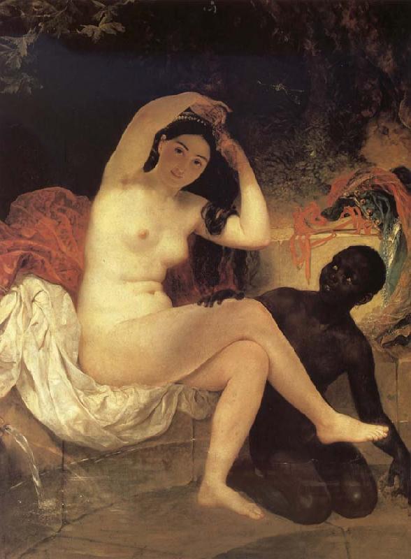 Karl Briullov Bathsheba oil painting image